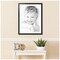 ArtToFrames 24x32" Matted Picture Frame with 20x28" Single Mat Photo Opening Framed in 1.25" Black and 2" Mat (FWM-3926-24x32)